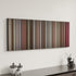 Up in Smoke canvas art in modern interior - movie color palette