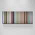 Rad movie canvas wall art - color palette print