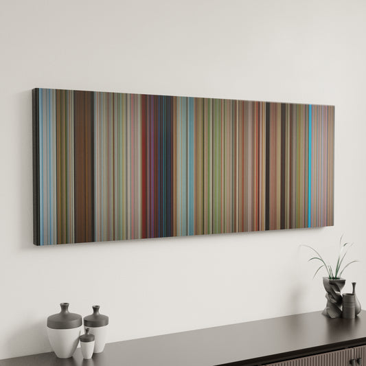 Minimal interior design with Rad Frome on the wall