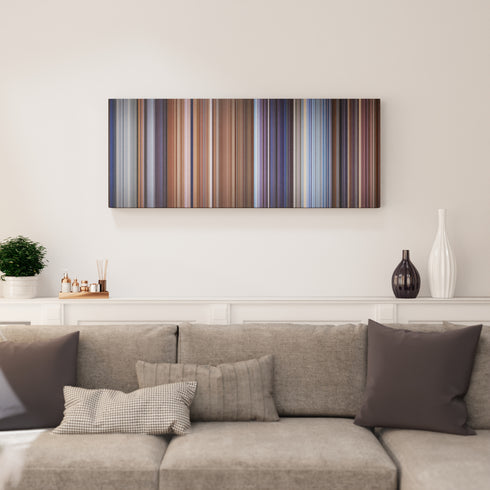 Living room interior with Die Another Day Frome on the wall