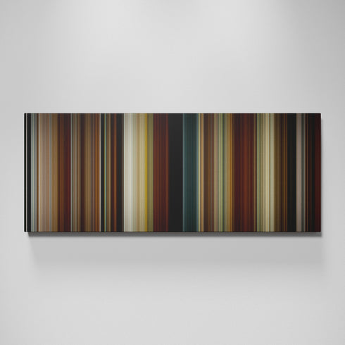 Seeking A Friend for the End of the World movie canvas wall art - color palette print