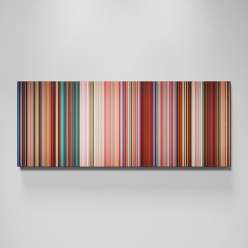 Wreck-It Ralph movie canvas wall art - color palette print