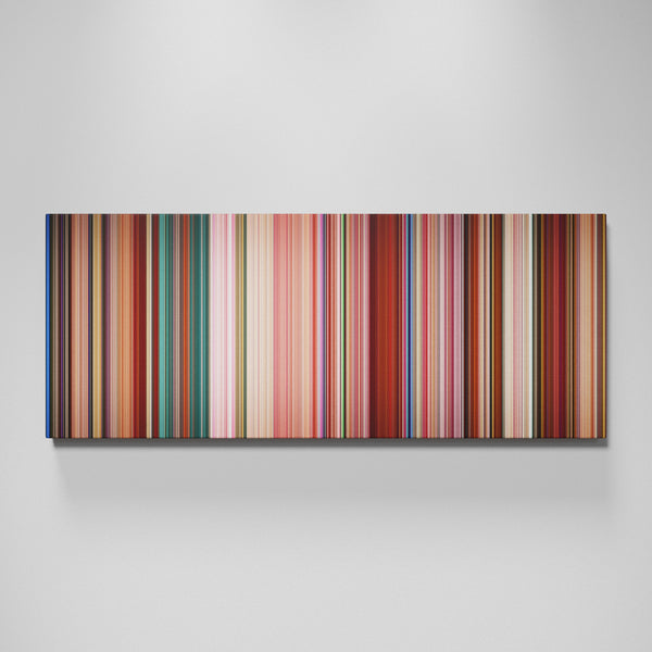 Wreck-It Ralph movie canvas wall art - color palette print