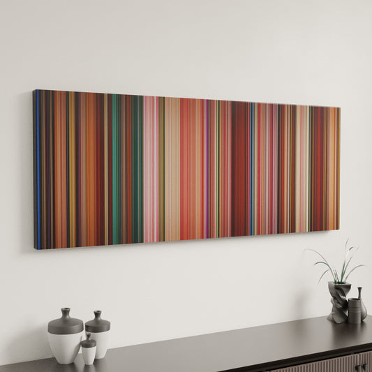 Minimal interior design with Wreck-It Ralph Frome on the wall