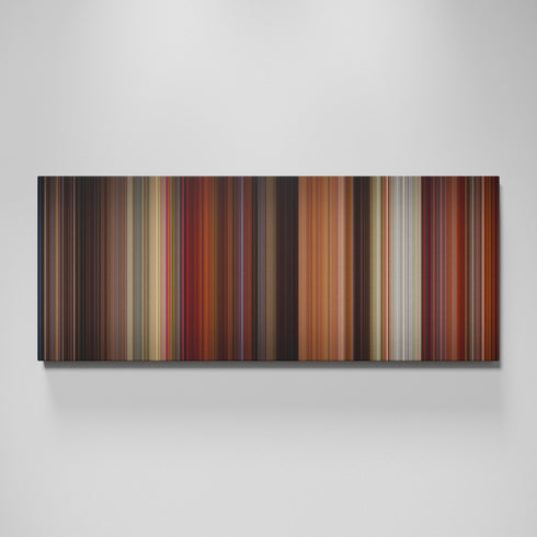 Howard the Duck movie canvas wall art - color palette print