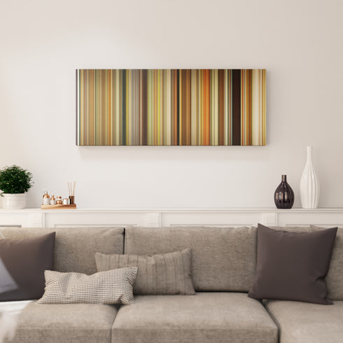 Me Before You canvas print in living room - film wall decor