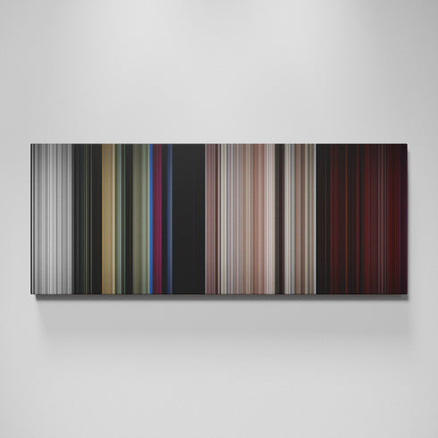 Heartbreak Ridge movie canvas wall art - color palette print