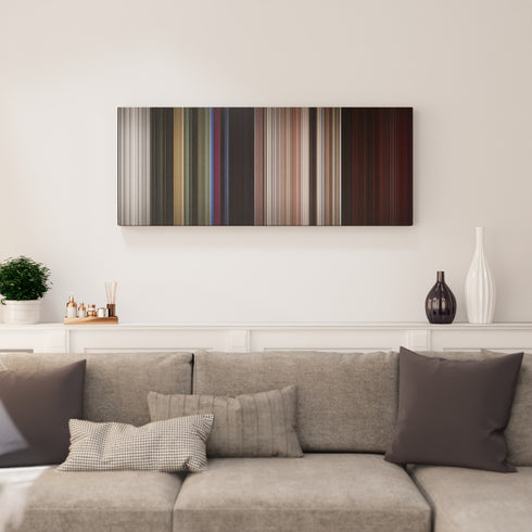 Living room interior with Heartbreak Ridge Frome on the wall