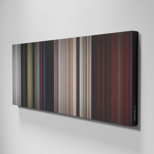 Side view of Buff's of Heartbreak Ridge Frome on the wall