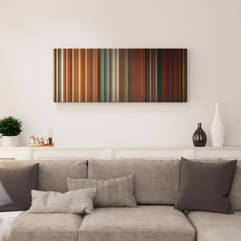 Constantine canvas print in living room - film wall decor