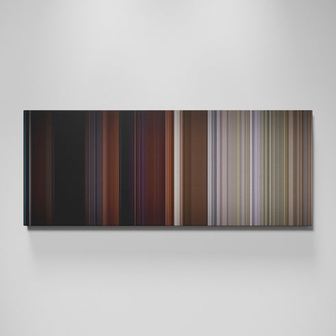 Mallrats movie canvas wall art - color palette print