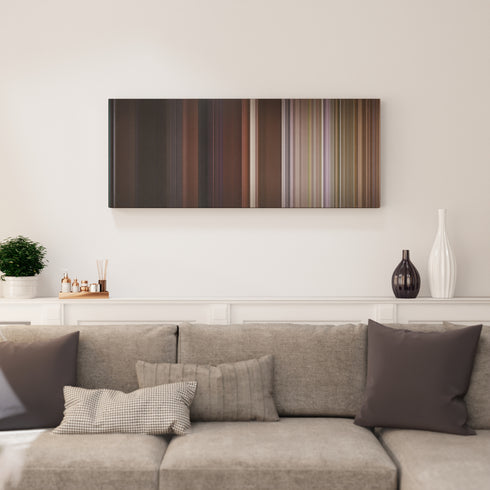 Mallrats canvas print in living room - film wall decor