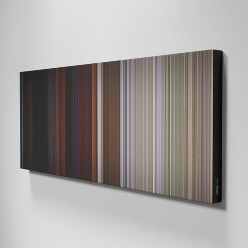 Side view of Buff's of Mallrats Frome on the wall