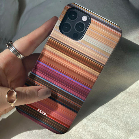 onward Frome phone case when holding in hands