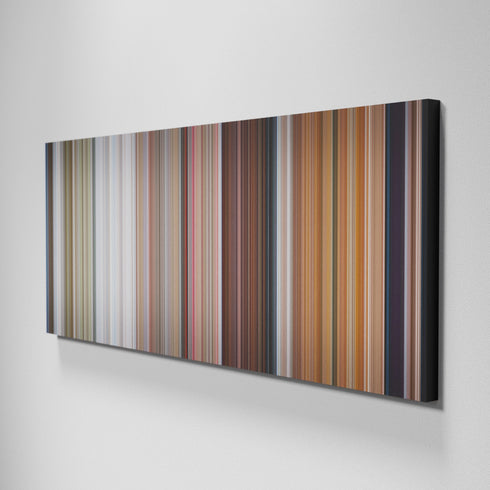 Side view of Basic of Raw Force Frome on the wall