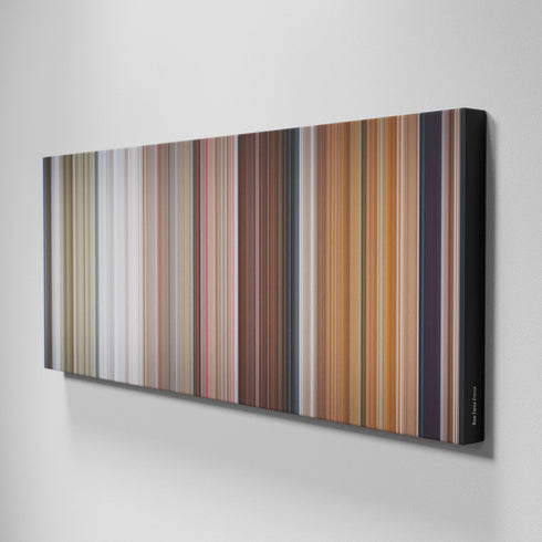 Side view of Buff's of Raw Force Frome on the wall