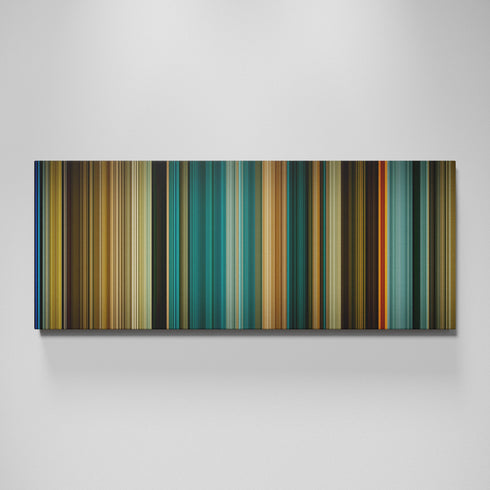 Rendition movie canvas wall art - color palette print