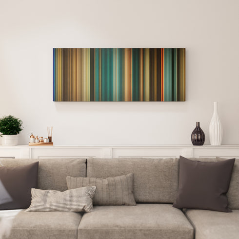 Rendition canvas print in living room - film wall decor