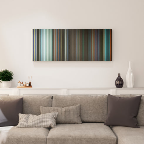 Living room interior with Rocky Balboa Frome on the wall