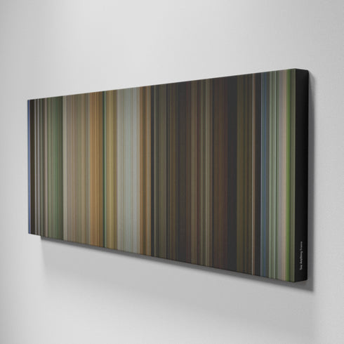 Side view of Buff's of Say Anything Frome on the wall