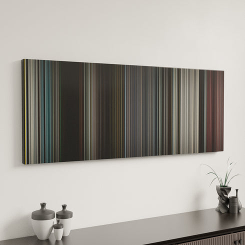 The Way Back canvas art in modern interior - movie color palette