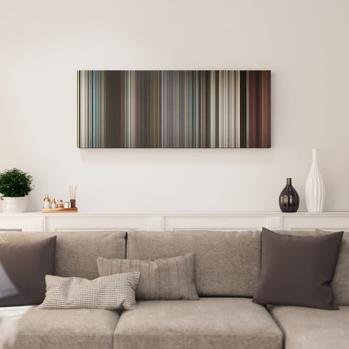 The Way Back canvas print in living room - film wall decor