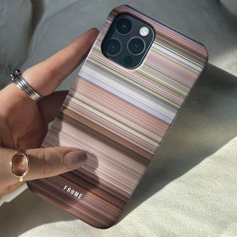 the whole nine yards Frome phone case when holding in hands