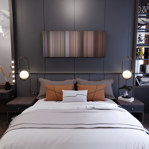 The Whole Nine Yards movie canvas in bedroom - wall art display
