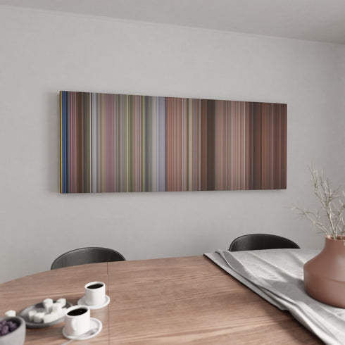 Kitchen with The Whole Nine Yards Frome on the wall