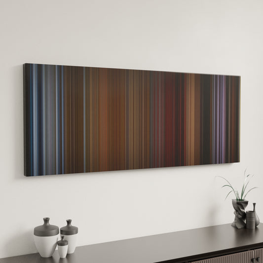 Minimal interior design with Valley of the Dolls Frome on the wall