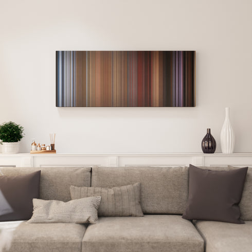 Living room interior with Valley of the Dolls Frome on the wall