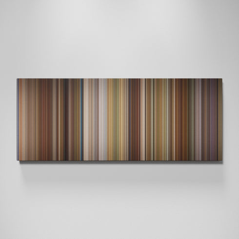 Anger Management movie canvas wall art - color palette print