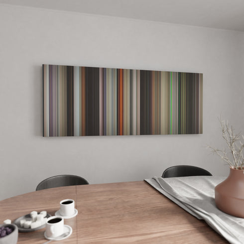 End of Watch canvas wall art in kitchen - movie decor