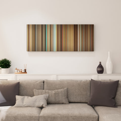 Kingsman: The Secret Service canvas print in living room - film wall decor
