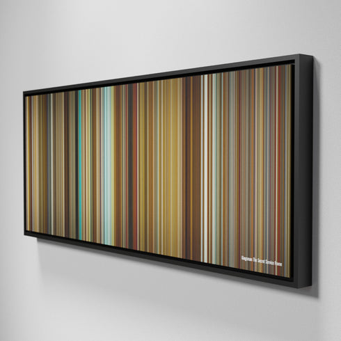 Side view of Framed Buff's of Kingsman: The Secret Service Frome on the wall