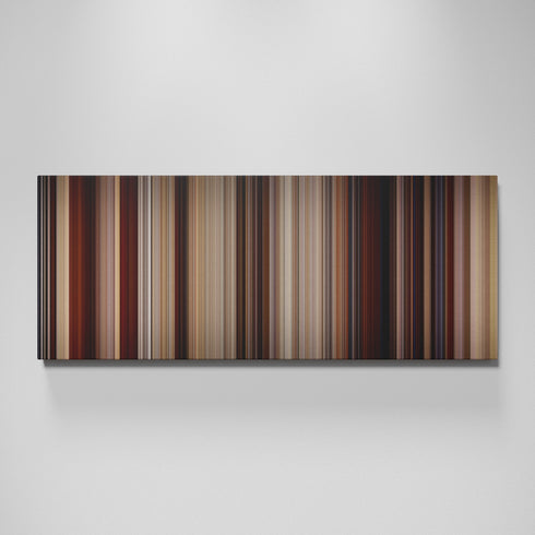 About Last Night movie canvas wall art - color palette print