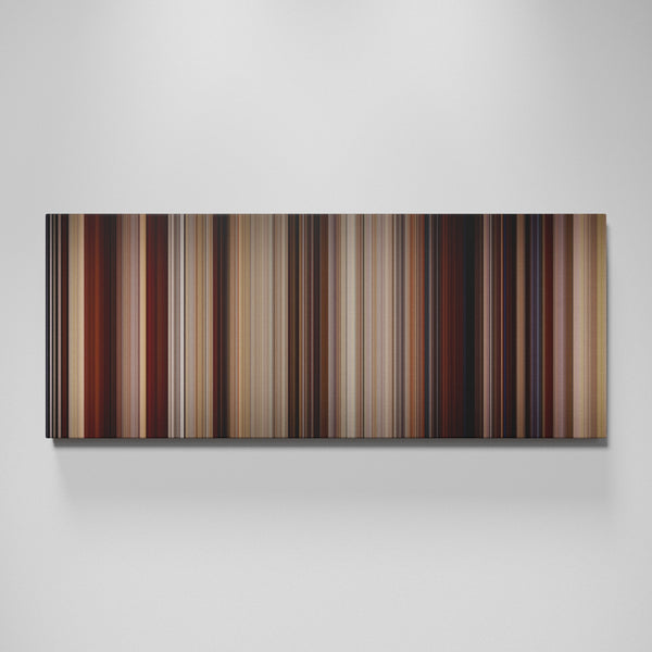 About Last Night movie canvas wall art - color palette print