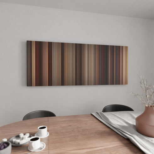 Kitchen with About Last Night Frome on the wall