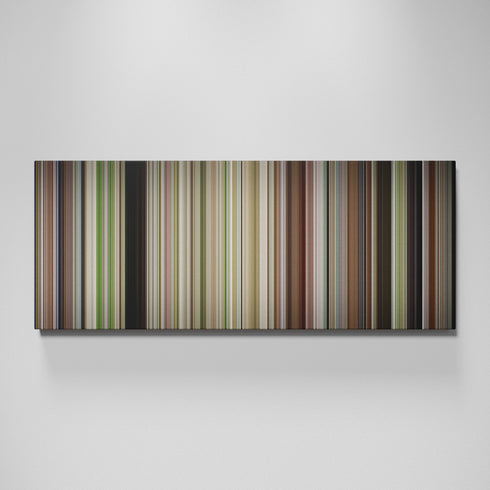 The Station Agent movie canvas wall art - color palette print