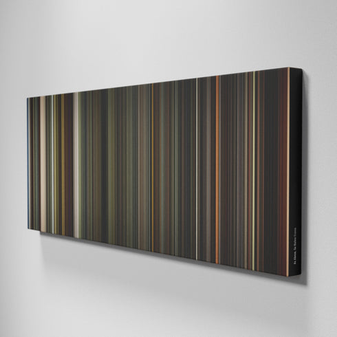 Side view of Buff's of As Above, So Below Frome on the wall