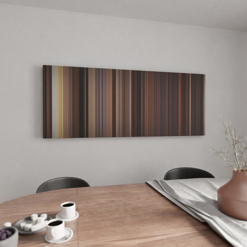 Carrie canvas wall art in kitchen - movie decor