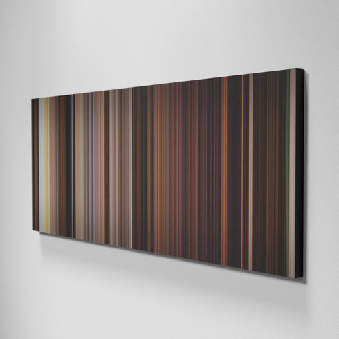 Side view of Basic of Carrie Frome on the wall