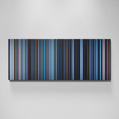 The Day After Tomorrow movie canvas wall art - color palette print
