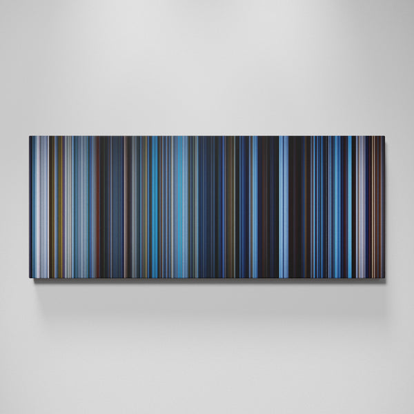 The Day After Tomorrow movie canvas wall art - color palette print