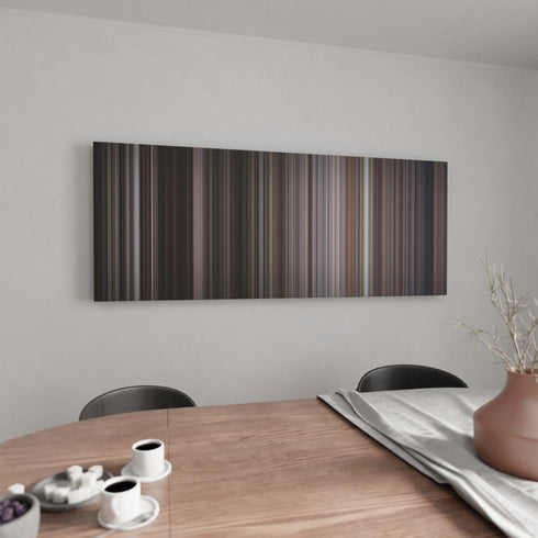 Bullitt canvas wall art in kitchen - movie decor