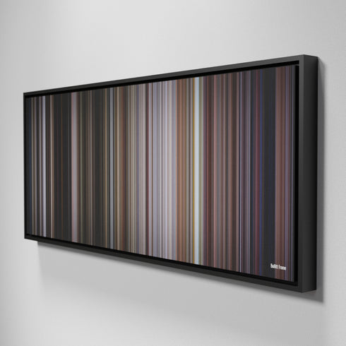 Side view of Framed Buff's of Bullitt Frome on the wall