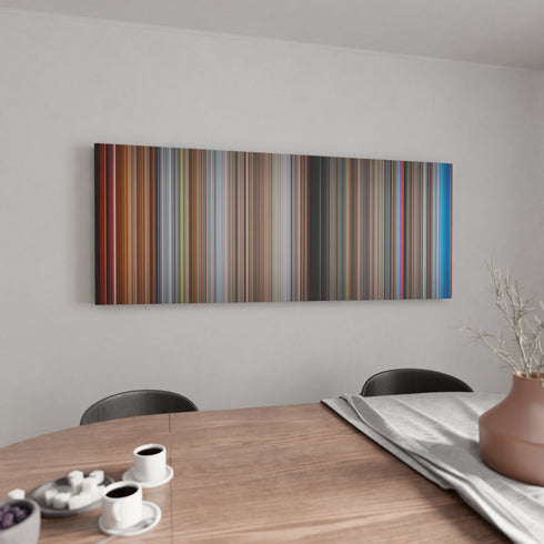 Koyaanisqatsi canvas wall art in kitchen - movie decor