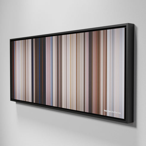 Side view of Framed Buff's of Monty Python's Life of Brian Frome on the wall