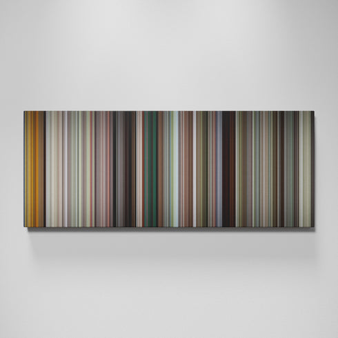 An Officer and a Gentleman movie canvas wall art - color palette print