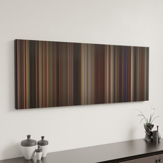 Minimal interior design with Rain Man Frome on the wall